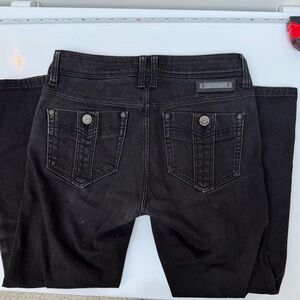 Burberry Brit Buckingham Black Denim Cropped / Capri Jeans